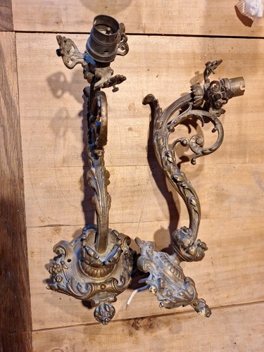 Ancienne lampe applique murale - lampe,